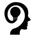 Logo en blanco y negro de la pagina web de psicologo parque coimbra